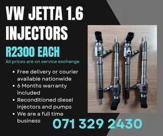 Vw Jetta 1.6 Injectors For Sale With Warranty Included