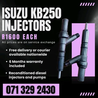 Isuzu Kb250 Injectors For Sale With Warranty