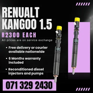 Renualt Kangoo 1.5 Injectors For Sale With Warranty