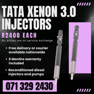 Tata Xenon 3.0 Injectors For Sale With Warranty