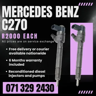 Mercedes Benz C270 Injectors For Sale With Warranty