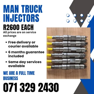 Man Truck Injectors For Sale With Warranty