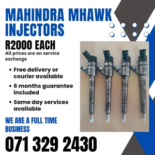 Mahindra Mhawk Injectors For Sale With Warranty