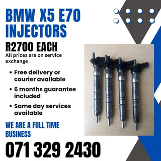 Bmw X5 E70 Injectors For Sale With Warranty Included