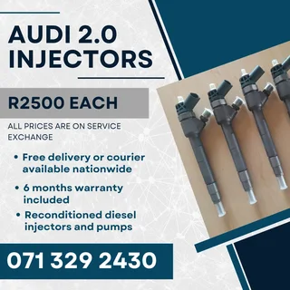 Audi 2.0 Injectors For Sale With Warranty Included