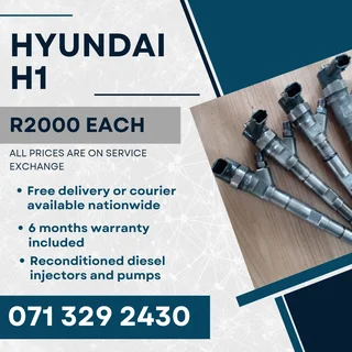 Hyundai H1 Injectors For Sale With Warranty