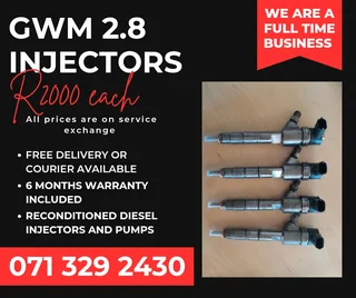 Gwm 2.8 Injectors For Sale With Warranty