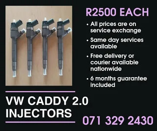 Vw Caddy 2.0 Injectors For Sale With