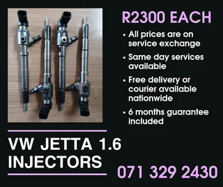 Vw Jetta 1.6 Injectors For Sale With Warranty