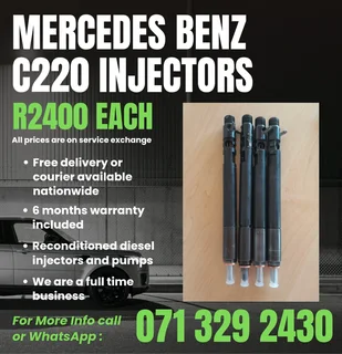 Mercedes Benz C220 Injectors For Sale With