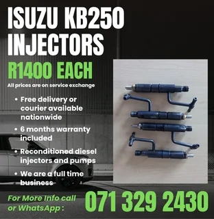 Isuzu Kb280 Injectors For Sale With Warranty Included