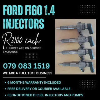 Ford Figo 1.4 Injectors For Sale With Warranty