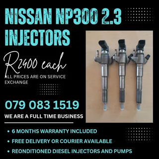 Nissan Np300 Yd23 Injectors For Sale With Warranty