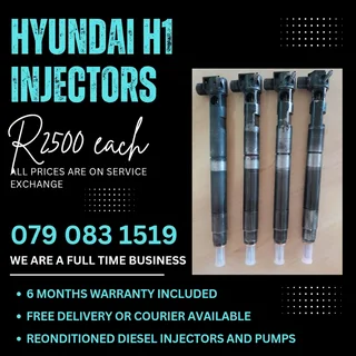 Hyundai H1 Injectors For Sale With Warranty
