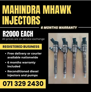 Mahindra Mhawk 2.2 Injectors For Sale With Warranty Included