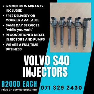 Volvo S40 Injectors For Sale With Warranty
