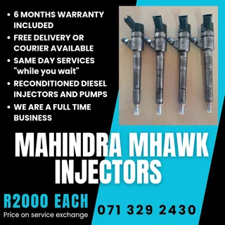 Mahindra Mhawk 2.2 Injectors For Sale With Warranty