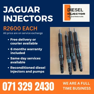 Jaguar Injectors For Sale With Warranty Included