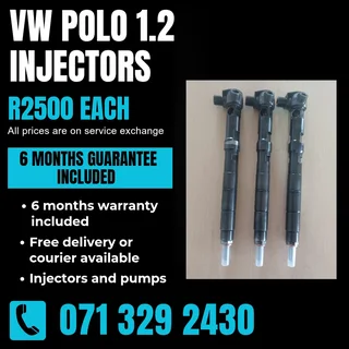 Vw Polo 1.2 Injectors For Sale With Warranty Included