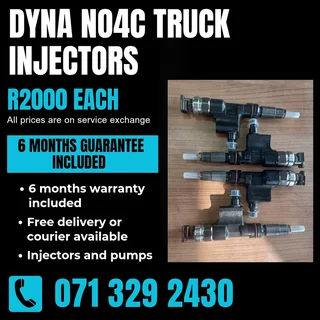 Dyna No4c Truck Injectors For Sale With Warranty Included