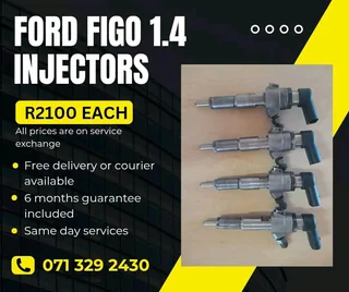 Ford Figo 1.4 Injectors For Sale With Warranty Included