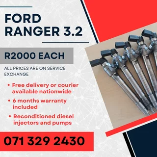 Ford Ranger 3.2 Injectors For Sale With Warranty Included