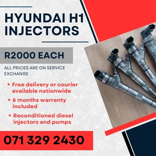 Hyundai H1 Injectors For Sale With Warranty