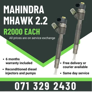 Mahindra Mhawk 2.2 Injectors For Sale With Warranty