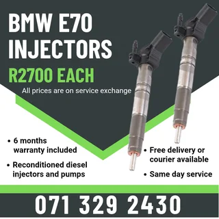 Bmw E70 Injectors For Sale With Warranty Included