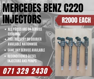 Mercedes Benz C220 Injectors For Sale With Warranty