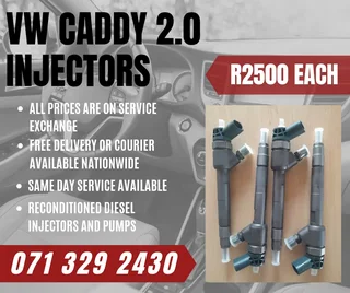 Vw Caddy 2.0 Injectors For Sale With Warranty