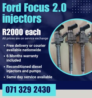 Ford Focus 2.0 Injectors For Sale With Warranty