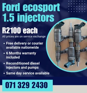 Ford Ecosport 1.5 Injectors For Sale With Warranty