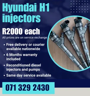 Hyundai H1 Injectors For Sale With Warranty
