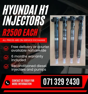 Hyundai H1 Injectors For Sale With Warranty