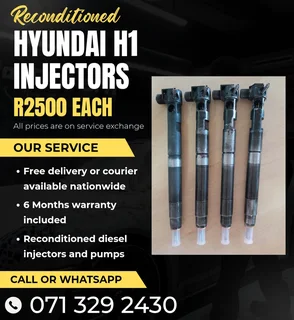 Hyundai H1 Injectors For Sale With Warranty Included