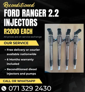 Ford Ranger 2.2 Injectors For Sale With Warranty