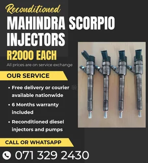 Mahindra Scorpio Injectors For Sale With Warranty