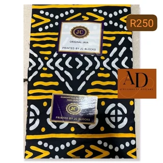 Cocktail Dresses on Sale made with African real wax block print Fabric