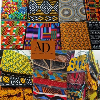 Cocktail Dresses on Sale made with African real wax block print Fabric