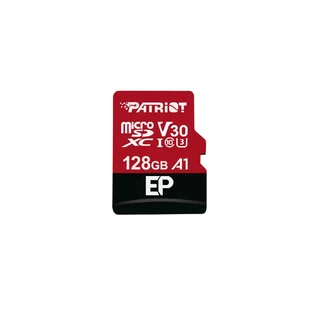 Patriot EP V30 A1 128GB Micro SDXC Card &#43; Adapter