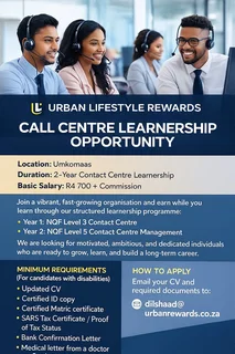 Learnership opportunity