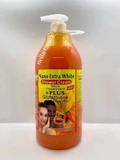 Nano natural glutathione papaya & carrot shower gel 1900ml