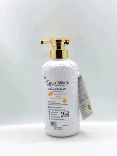 Bella white glow radiant vitamin C and goat milk body lotion
