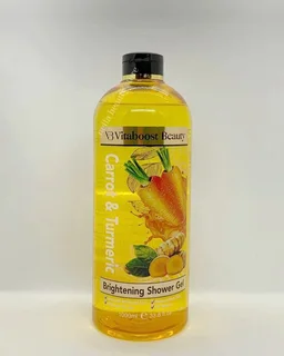 Vitaboost carrot &amp; turmeric brightening shower gel 1000ml