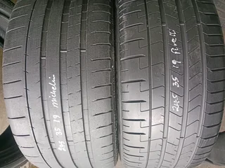 245/35/19 Michelin pirelli tyres