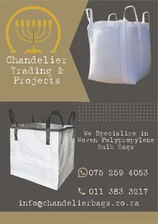 New and Once Used Bulk Bags