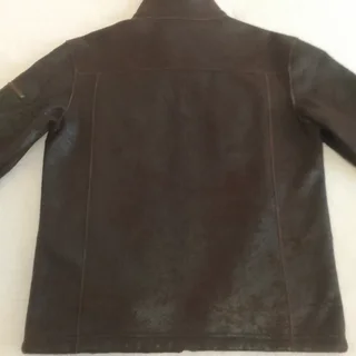 MENS FAUX LEATHER JACKET