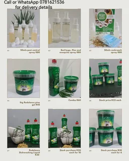 Pest control and cleaning services