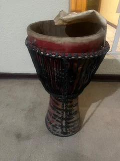 Djembe skin replacement